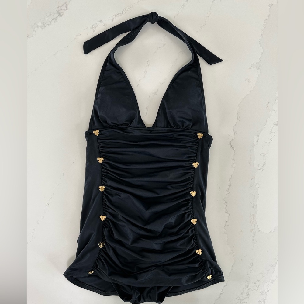 Juicy Couture swimsuit dress retro style size XS